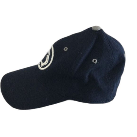 Top of the World Hat Cap One Fit Navy White Penn State Nittany Lions Fitted Cap - Picture 4 of 7